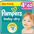 Windeln Baby Dry Gr.4+ Maxi Plus (10-15 kg), Big Pack Pampers