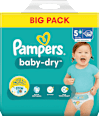 Windeln Baby Dry Gr.5+ Junior Plus (12-17 kg), Big Pack Pampers