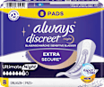 discreet night Einlagen bei Blasenschwäche Ultimate Night always