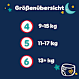 Baby Pants night Gr. 5 (12-17 kg) Monatsbox Pampers