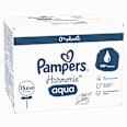 Nedves törlőkendő, Aqua, 15x48 db Pampers Harmonie