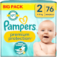 Windeln Premium Protection Gr. 2 Mini, New Baby (4-8 kg), Big Pack Pampers