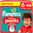 Baby Pants Baby Dry Gr.6 Extra Large (14-19 kg), Big Pack Pampers