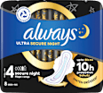 Ultra Secure Night Binden mit Flügeln always