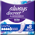 discreet Einlagen+ bei Blasenschwäche Long Plus always