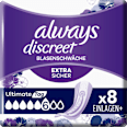 discreet Einlagen Inkontinenz Ultimate Tag always