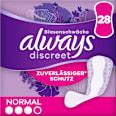 discreet Slipeinlagen Inkontinenz Normal always