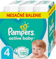 Plienky veľkosť 4 (9 - 14 kg) Monthly Box Pampers active baby
