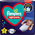 Pieluchomajtki na noc rozmiar 4, 9-15 kg Pampers