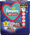 Pieluchomajtki na noc rozmiar 5, 12-17 kg Pampers