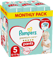Hlačne plenice velikost 5 - mesečno pakiranje (12-17 kg) Pampers Premium Care
