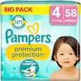 Windeln Premium Protection Gr. 4 Maxi (9-14 kg), Big Pack Pampers premium protection