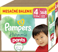 Plienkové nohavičky veľkosť 4 (9 - 15 kg) Monthly Box Pampers Harmonie