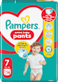 Plienkové nohavičky veľkosť 7 (15 kg+) Pampers active baby