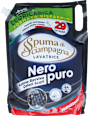 Detersivo Nero Puro formato ecoricarica Spuma di Sciampagna