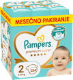 Plenice velikost 2 (4-8 kg), večje pakiranje Pampers Premium Care
