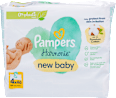 Nedves törlőkendő, New Baby, 4x46 db Pampers Harmonie