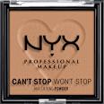 Puder Can't Stop Won't Stop Mattifying 07 Caramel  NYX PROFESSIONAL MAKEUP