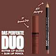 Lipgloss Butter 51 Brownie Drip  NYX PROFESSIONAL MAKEUP