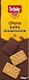Keks preliven čokoladom, bez glutena Schär