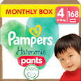Plienkové nohavičky veľkosť 4 (9 - 15 kg) Monthly Box Pampers Harmonie