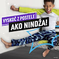 Pyžamové plienkové nohavičky - Space, veľ. 4-7 rokov Ninjamas