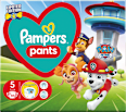 Hlačne plenice Paw Patrol, velikost 5 (12-17 kg) Pampers