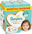 Plenice velikost 5 (11-15 kg), večje pakiranje Pampers Premium Care