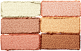 Highlighter Palette 01 Born To Glow  NYX PROFESSIONAL MAKEUP