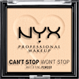 Puder Can't Stop Won't Stop Mattifying Fair 01 NYX PROFESSIONAL MAKEUP