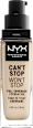 Foundation Can't Stop Won't Stop 24-Hour Pale 01 NYX PROFESSIONAL MAKEUP