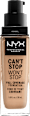 Foundation Can't Stop Won't Stop 24-Hour True Beige 08 NYX PROFESSIONAL MAKEUP
