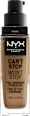 Foundation Can't Stop Won't Stop 24-Hour Golden 13 NYX PROFESSIONAL MAKEUP