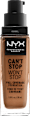 Foundation Can't Stop Won't Stop 24-Hour Golden Honey 14 NYX PROFESSIONAL MAKEUP