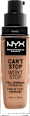 Foundation Can't Stop Won't Stop 24-Hour Medium Buff 10.5 NYX PROFESSIONAL MAKEUP