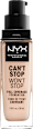 Foundation Can't Stop Won't Stop 24-Hour Light Porcelain 1.3 NYX PROFESSIONAL MAKEUP
