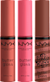 Geschenkset XMAS Holiday Butter Gloss Swirl Trio-Set NYX PROFESSIONAL MAKEUP