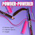 Augenbrauenstift Powder Louder 08 Deep Brown NYX PROFESSIONAL MAKEUP