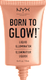 Highlighter Born To Glow Liquid Illuminator 02 Gleam  NYX PROFESSIONAL MAKEUP