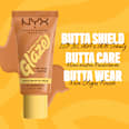 Foundation Buttermelt Glaze mit LSF 30, 04 Almond Butta NYX PROFESSIONAL MAKEUP