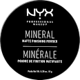 Puder Mineral Matte Finishing 02 Medium/Dark  NYX PROFESSIONAL MAKEUP