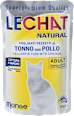 Dopolnilna mokra hrana za odrasle mačke tuna in piščanec LECHAT NATURAL