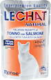 Dopolnilna mokra hrana za odrasle mačke - tuna in losos LECHAT NATURAL