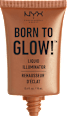 Highlighter Born To Glow Liquid Illuminator 04 Sun Goddess  NYX PROFESSIONAL MAKEUP