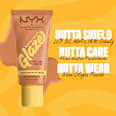 Foundation Buttermelt Glaze mit LSF 30, 03 Cashew Butta NYX PROFESSIONAL MAKEUP