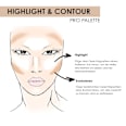 Highlight & Contouring Pro Palette 01 NYX PROFESSIONAL MAKEUP