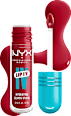 LIP I.V. hydratační lesk na rty Lip Gloss Stain, 11 Red-y. Set. Wet! NYX PROFESSIONAL MAKEUP