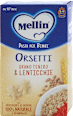 Orsetti di grano tenero e lenticchie Mellin