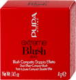 extreme Blush Duo rumenilo – 140 Radiant Flamingo - Glow Creamy  PUPA