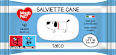 Salviette detergenti con talco per animali Magic Pet
